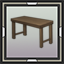 Crude Calligraphy Bench