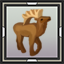 Wooden Figurine of a Buck