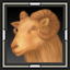 Wooden Figurine of a Ram