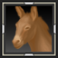 Wooden Figurine of a Donkey