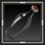 Empty Classic Wine Bottle