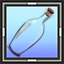 Empty Fancy Wine Bottle