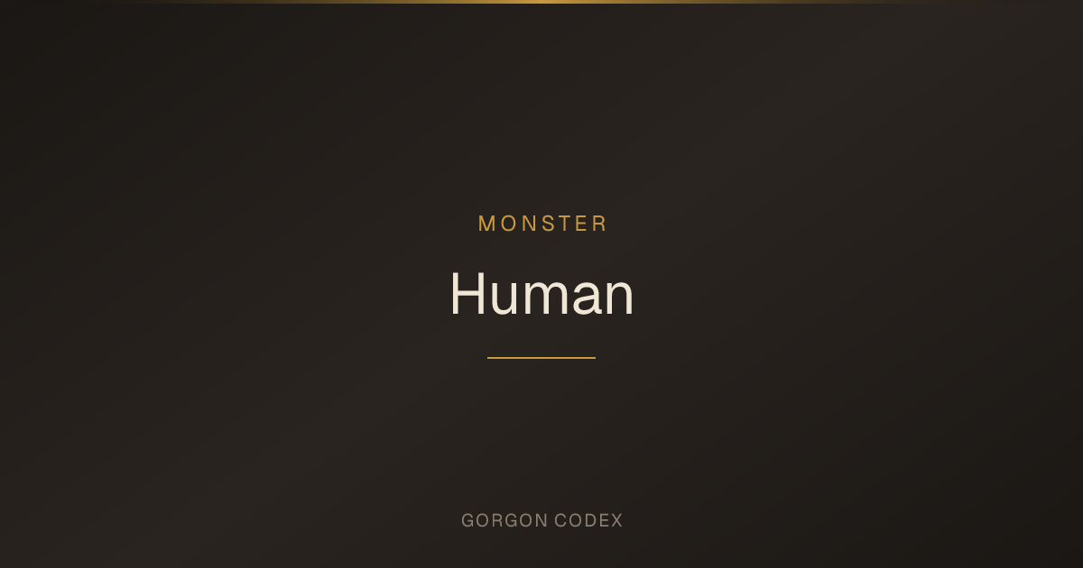 Human | Monsters | Project Gorgon