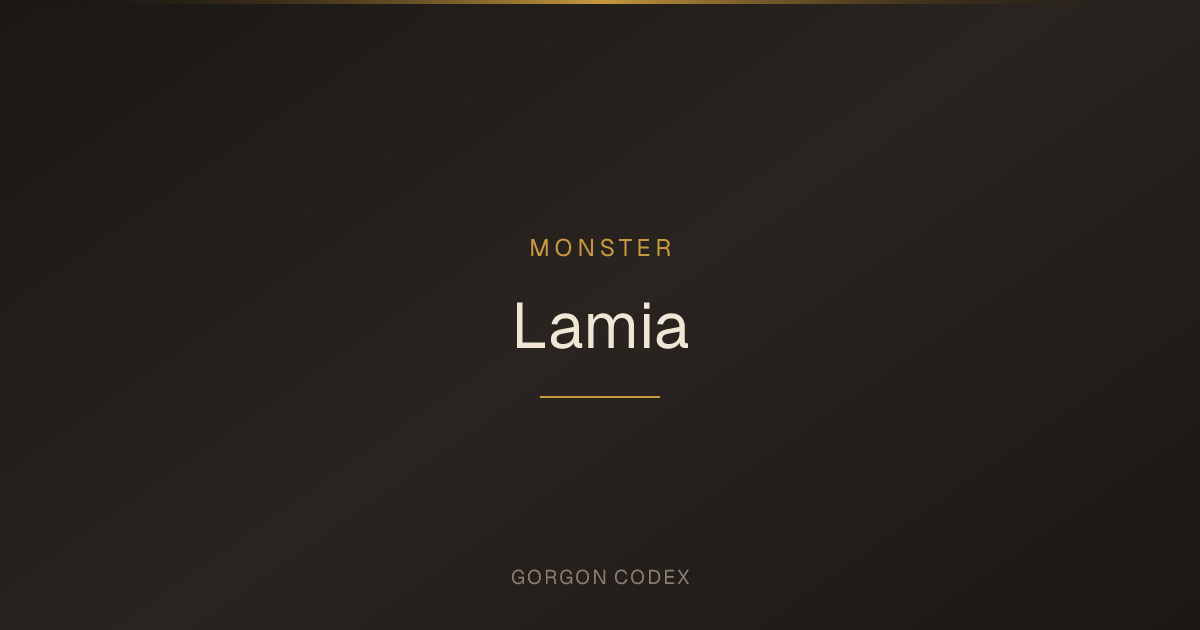 Lamia | Monsters | Project Gorgon