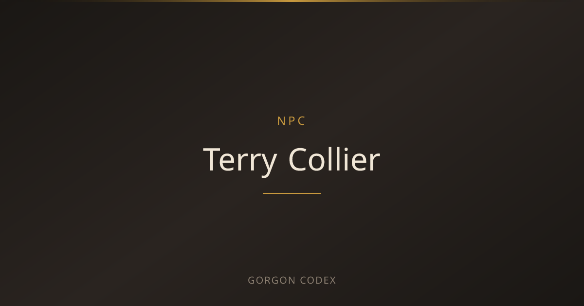 Terry Collier | NPCs | Project Gorgon